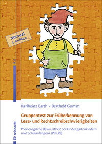 Vorderes Coverbild Gruppentest zur Früherkennung von Lese- und Rechtschreibschwierigkeiten