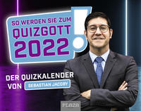 Vorderes Coverbild So werden Sie zum Quizgott 2022!