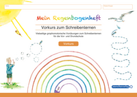 Vorderes Coverbild Mein Regenbogenheft - Vorkurs zum Schreibenlernen
