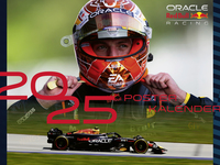 Vorderes Coverbild Oracle Red Bull Racing 2025 - Posterkalender