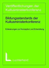 Vorderes Coverbild Bildungsstandards der Kultusministerkonferenz
