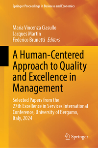 Vorderes Coverbild A Human-Centered Approach to Quality and Excellence in Management