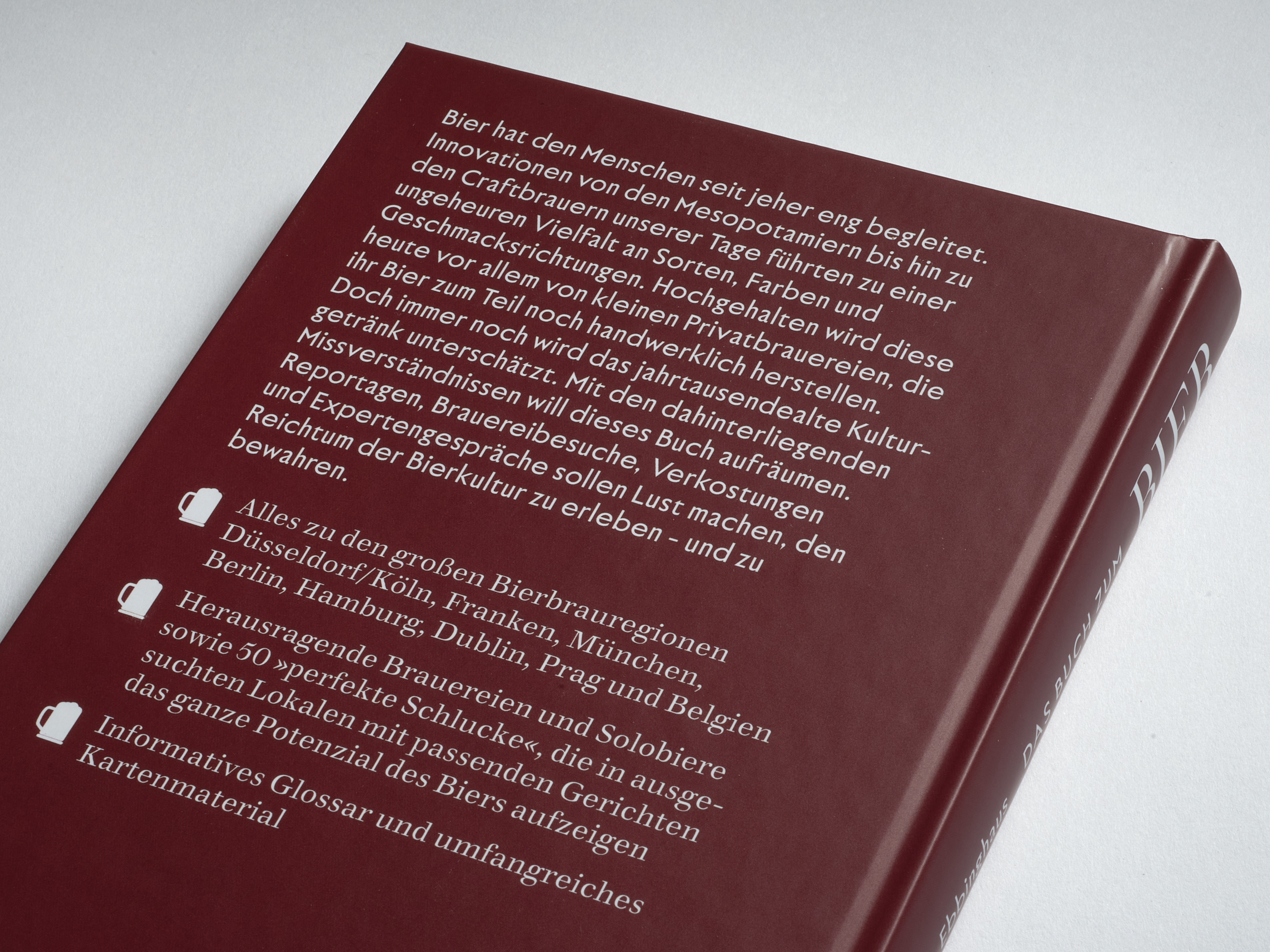Rückseitencover Das Buch zum Bier
