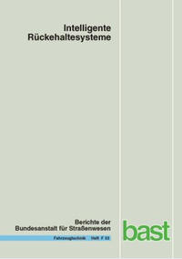 Vorderes Coverbild Intelligente Rückhaltesysteme