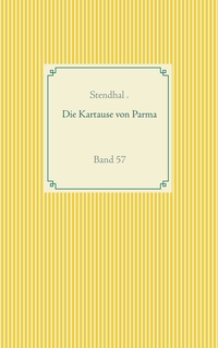 Vorderes Coverbild Die Kartause von Parma