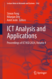 Vorderes Coverbild ICT Analysis and Applications