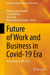 Vorderes Coverbild Future of Work and Business in Covid-19 Era