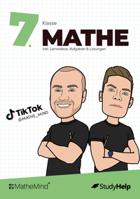 Vorderes Coverbild 7. Klasse Mathematik Lernheft