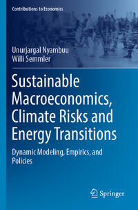 Vorderes Coverbild Sustainable Macroeconomics, Climate Risks and Energy Transitions