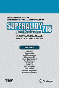 Vorderes Coverbild Proceedings of the 9th International Symposium on Superalloy 718 & Derivatives: Energy, Aerospace, and Industrial Applications