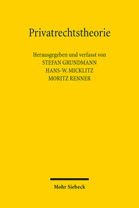 Vorderes Coverbild Privatrechtstheorie