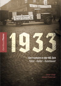 Vorderes Coverbild 1933 - Gerresheim zur NS-Zeit