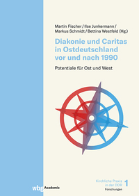 Vorderes Coverbild Diakonie und Caritas in Ostdeutschland vor und nach 1990