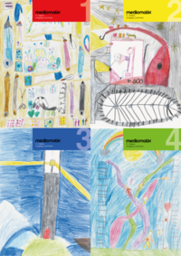 Vorderes Coverbild Mediomatix 2. classa surmiran - codeschs da lavour per scolaras e scolars