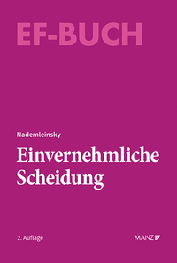 Vorderes Coverbild Einvernehmliche Scheidung