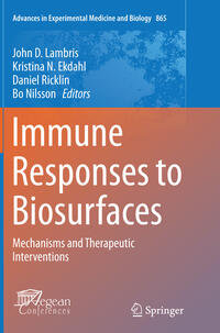 Vorderes Coverbild Immune Responses to Biosurfaces