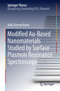Vorderes Coverbild Modified Au-Based Nanomaterials Studied by Surface Plasmon Resonance Spectroscopy