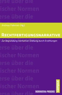 Vorderes Coverbild Rechtfertigungsnarrative