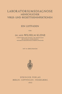 Vorderes Coverbild Laboratoriumsdiagnose Menschlicher Virus- und Rickettsieninfektionen