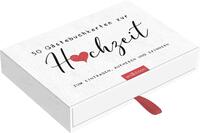 Vorderes Coverbild 50 Gästebuchkarten zur Hochzeit