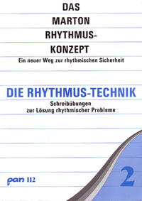 Vorderes Coverbild Das Marton Rhythmus-Konzept