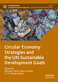 Vorderes Coverbild Circular Economy Strategies and the UN Sustainable Development Goals