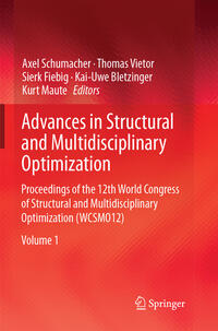 Vorderes Coverbild (hohe Qualität) Advances in Structural and Multidisciplinary Optimization