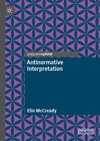 Vorderes Coverbild Antinormative Interpretation