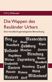 Vorderes Coverbild Die Wappen des Reuländer Urbars