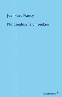 Vorderes Coverbild Philosophische Chroniken