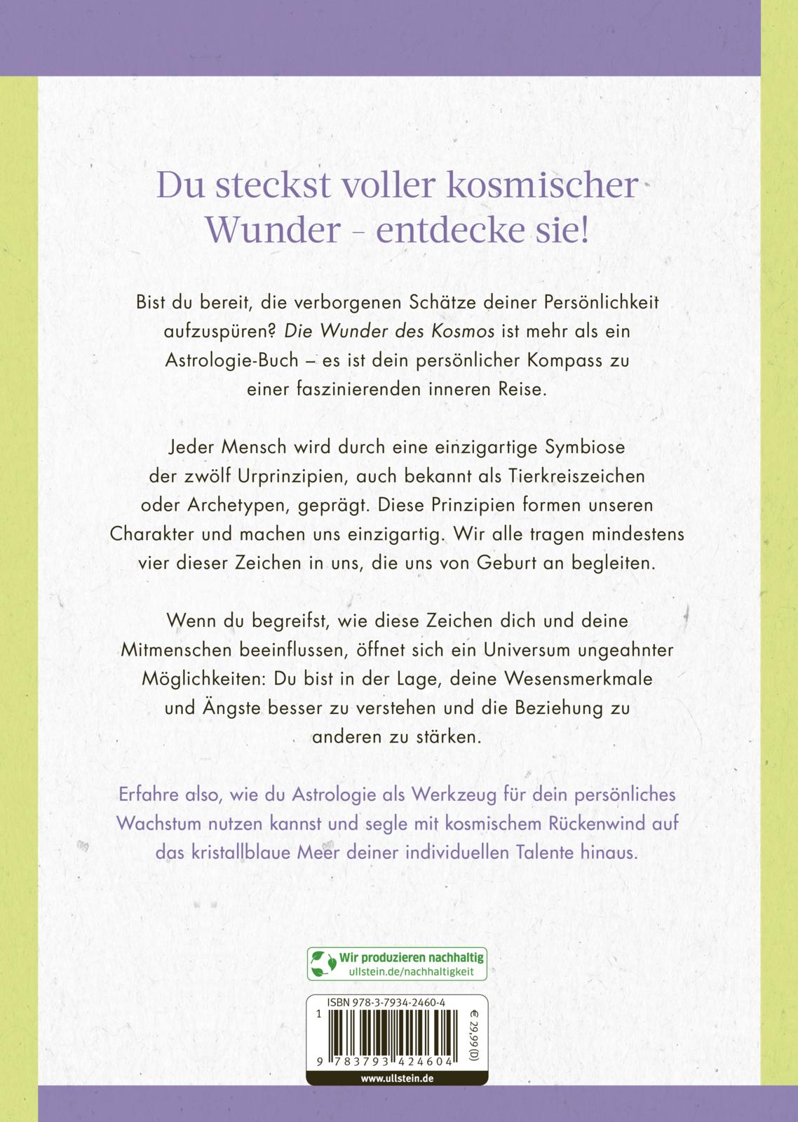 Rückseitencover Die Wunder des Kosmos