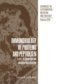 Vorderes Coverbild Immunobiology of Proteins and Peptides IV