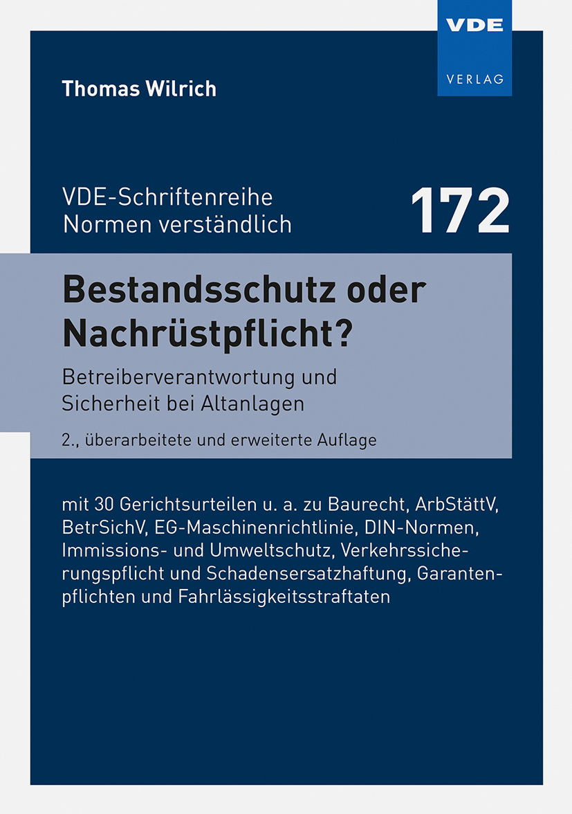 Anderes Coverbild Bestandsschutz oder Nachrüstpflicht?