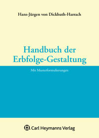 Vorderes Coverbild Handbuch der Erbfolgegestaltung