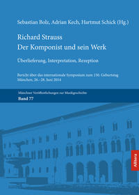 Vorderes Coverbild Richard Strauss. Der Komponist und sein Werk