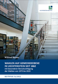 Vorderes Coverbild Wahlen auf Gemeindeebene in Liechtenstein seit 1862