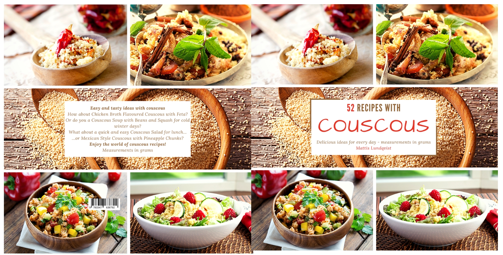 Gesamtes Coverbild 52 Recipes with Couscous