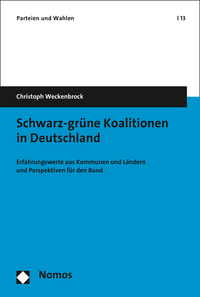 Vorderes Coverbild Schwarz-grüne Koalitionen in Deutschland