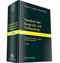 Vorderes Coverbild Handbuch des Baugrund- und Tiefbaurechts