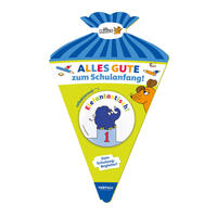 Vorderes Coverbild Trötsch Die Maus Schulwegbegleiter Button Elefant