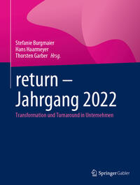 Vorderes Coverbild return – Jahrgang 2022