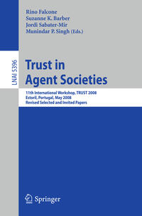 Vorderes Coverbild Trust in Agent Societies