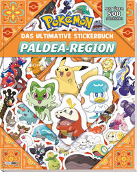 Vorderes Coverbild Pokémon: Das ultimative Stickerbuch der Paldea-Region