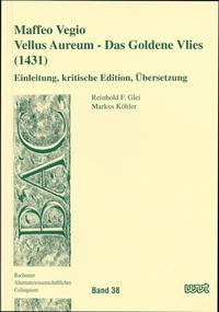 Vorderes Coverbild Maffeo Vegio - Vellus Aureum /Das Goldene Vlies (1431)