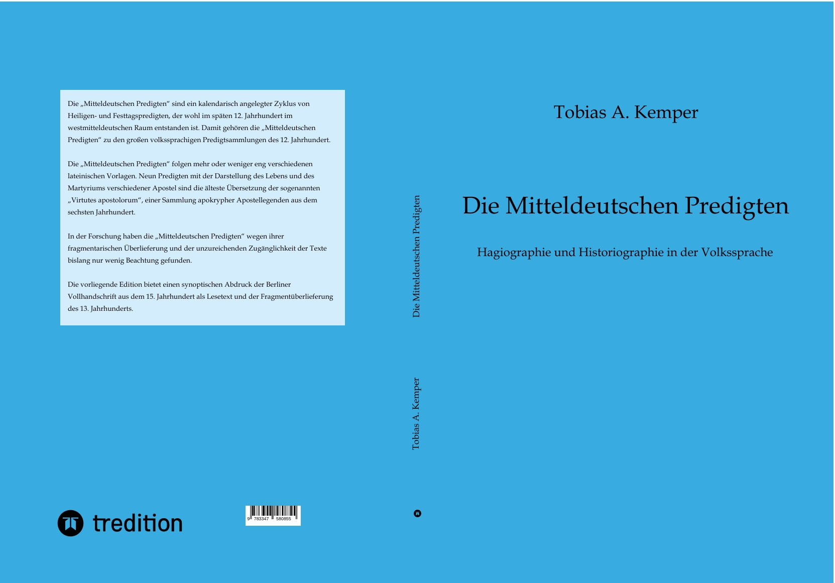 Gesamtes Coverbild Die Mitteldeutschen Predigten