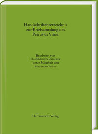 Vorderes Coverbild Handschriftenverzeichnis zur Briefsammlung des Petrus de Vinea