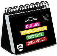 Vorderes Coverbild Simplissime – Die 365 einfachsten Rezepte der Welt: Tischkalender
