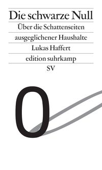 Vorderes Coverbild Die schwarze Null