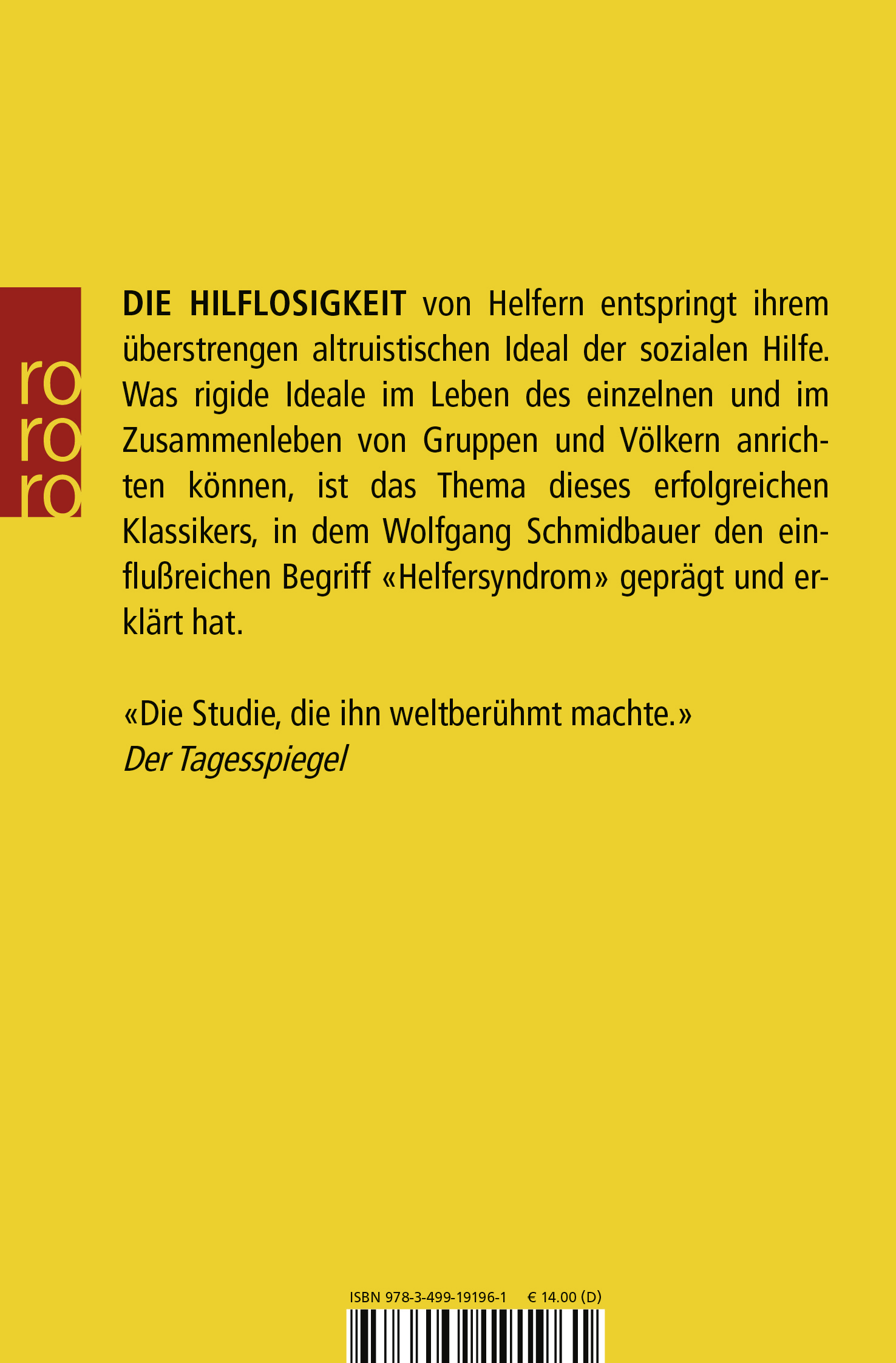 Rückseitencover Hilflose Helfer