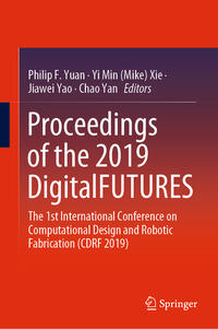 Vorderes Coverbild Proceedings of the 2019 DigitalFUTURES